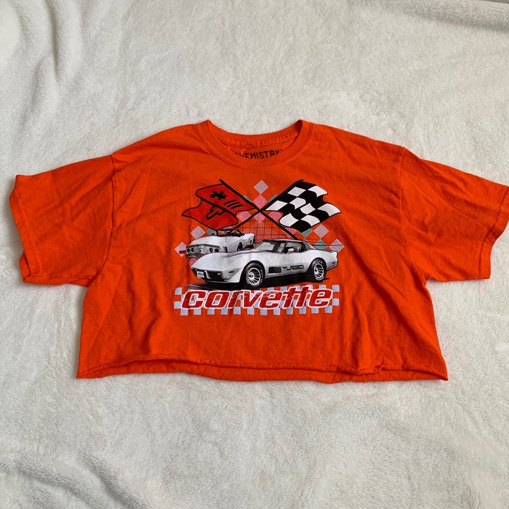 Cropped Corvette Shirt